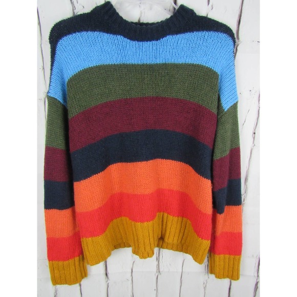Urban Outfitters Sweaters - Urban Outfitters Women's Multicolor Striped Sweater Size S-P